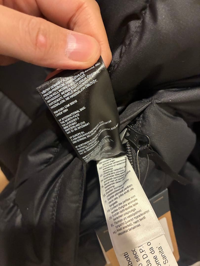 最終値下げ 未使用 ノースフェイス ローツェ ダウンジャケット USサイズ XL