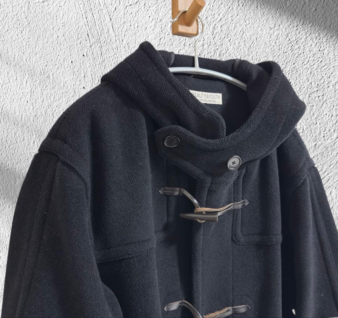 定価59950円！BEAUTY&YOUTH ダッフルコート 黒 L