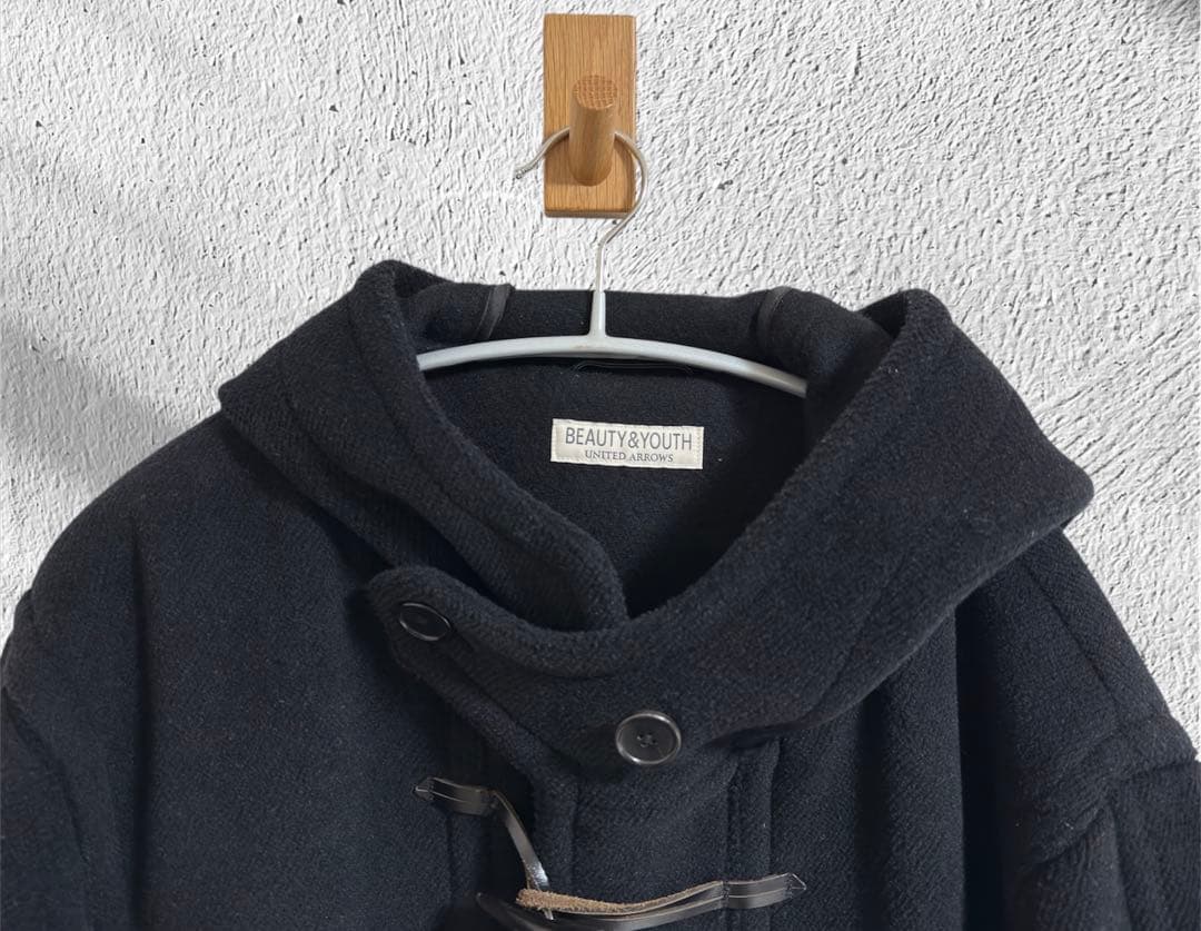 定価59950円！BEAUTY&YOUTH ダッフルコート 黒 L