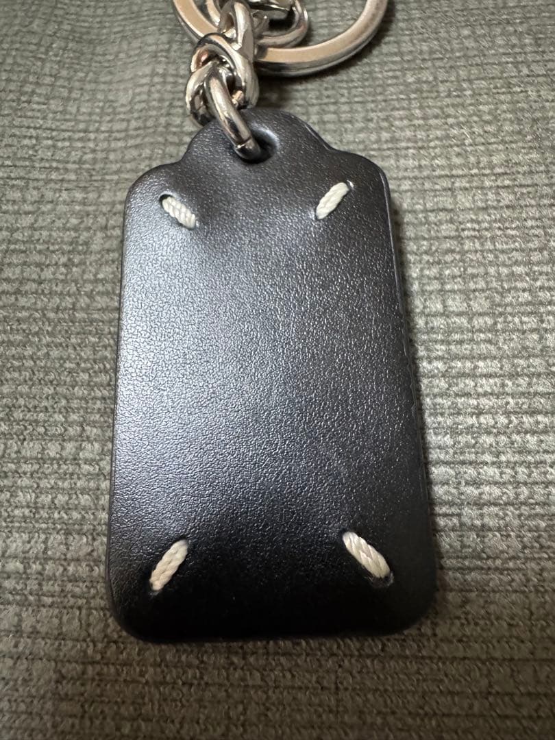Maison Margiela TAG KEY RING SMALL ブラック