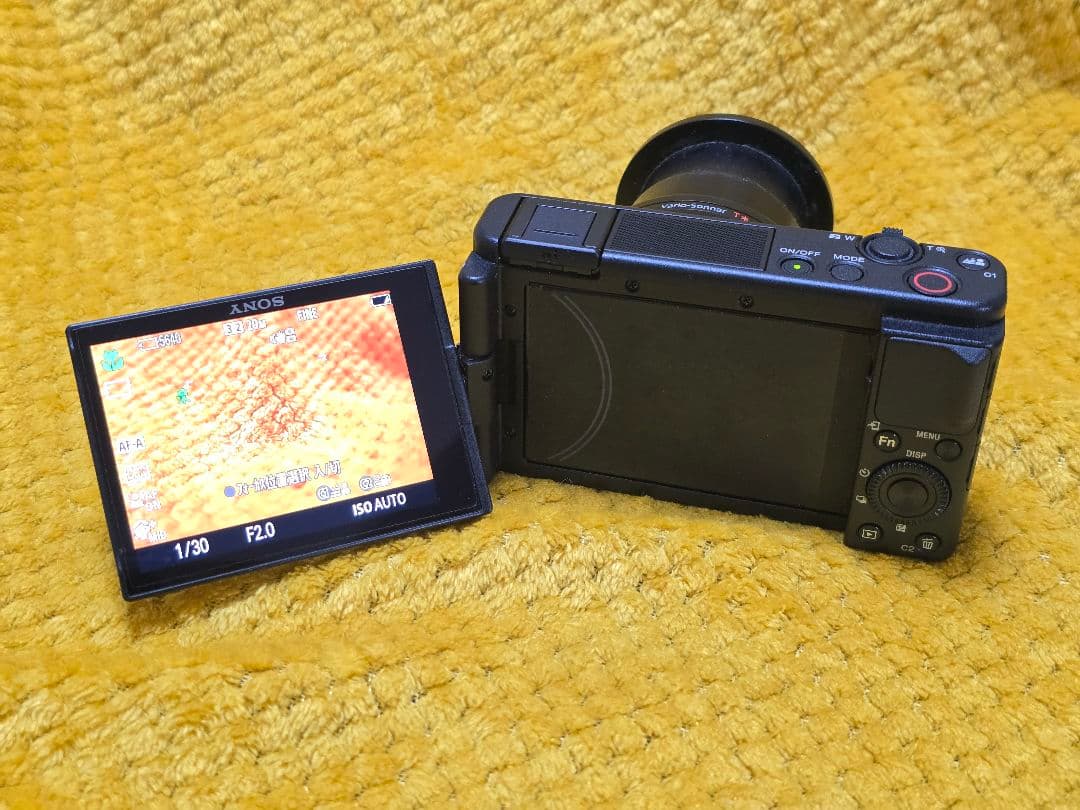 SONY ZV-1　広角レンズ、予備バッテリー付き