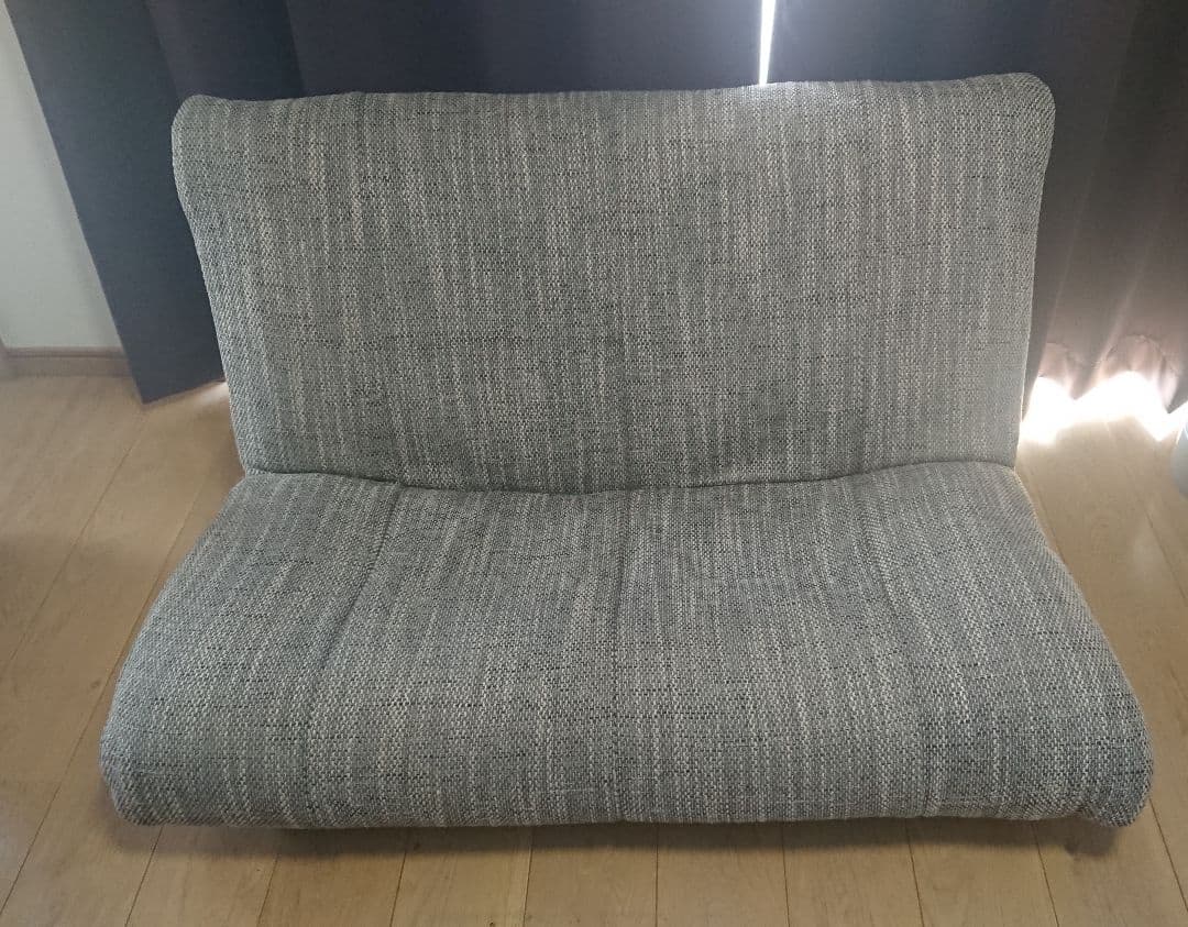 リクライニングフロアチェア  座椅子 2人掛け オシャレ