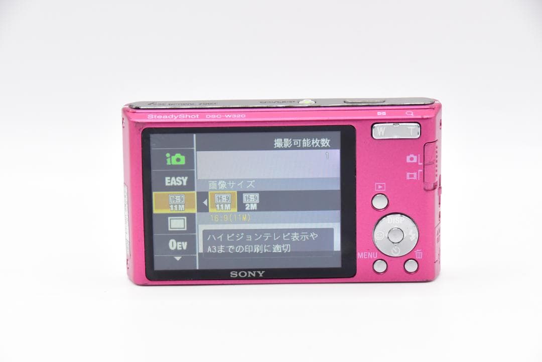 ■ 美品 ■ ソニー SONY Cyber-shot DSC-W320 ピンク