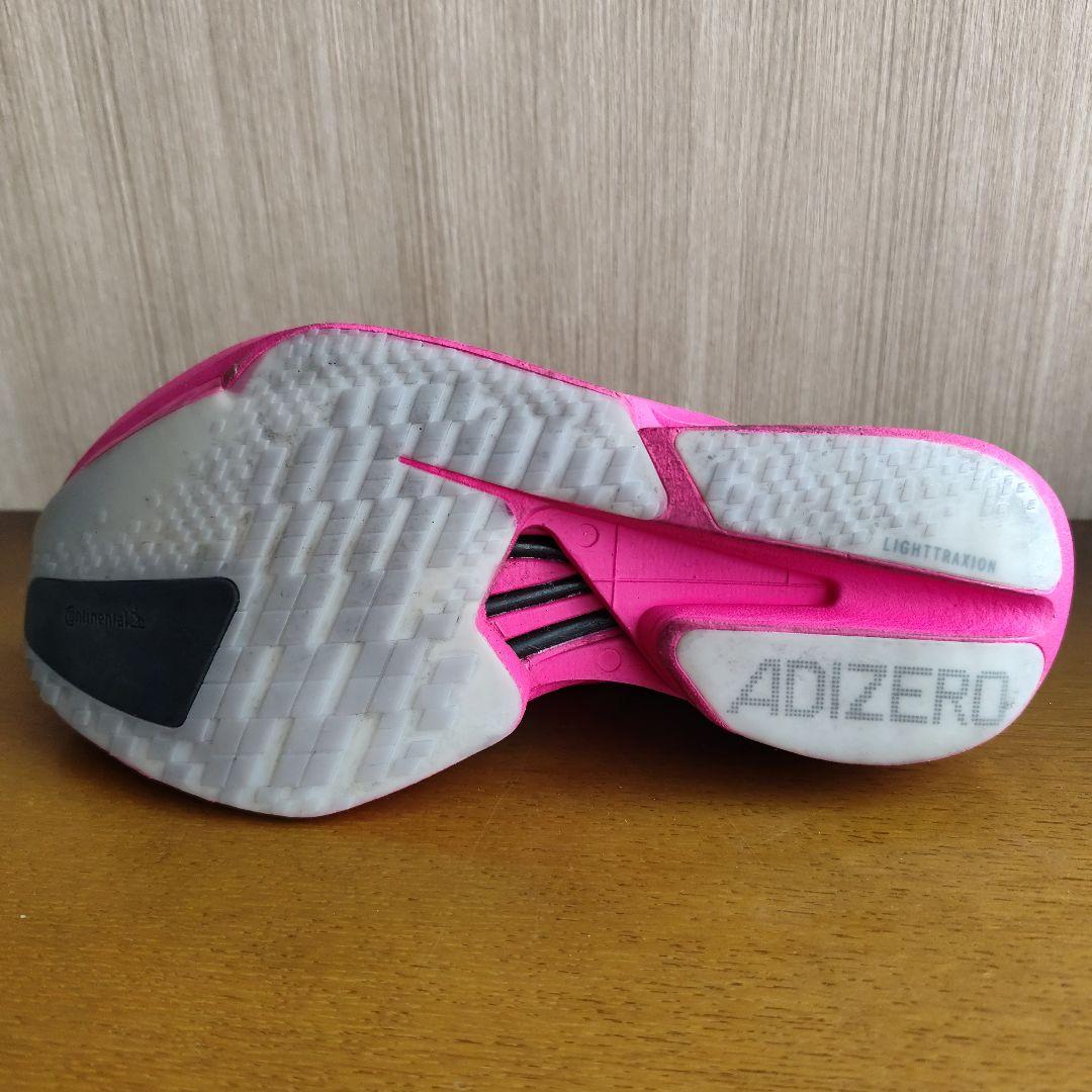 adidas ADIZERO ADIOS PRO 4 M 26.5cm ピンク