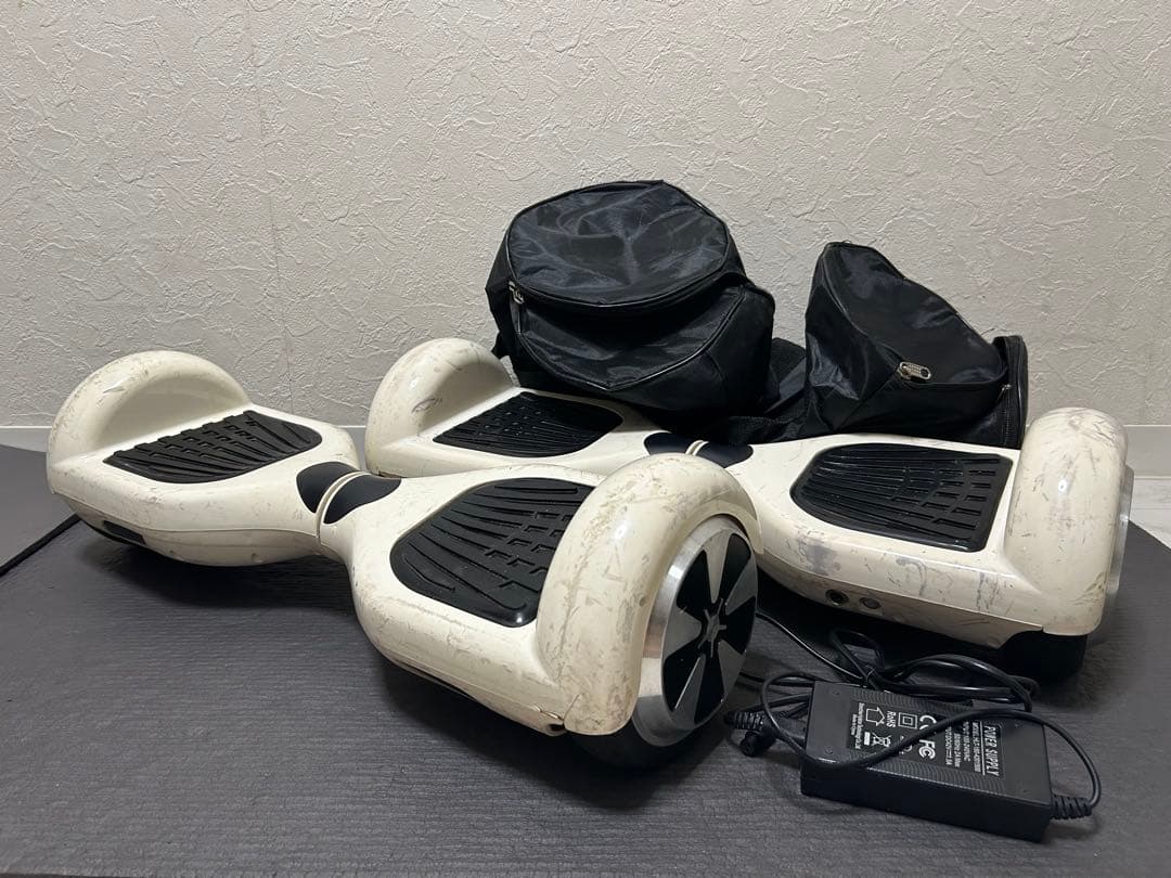 【2台セット！】セグウェイ ホワイト 充電器・バッグ付き