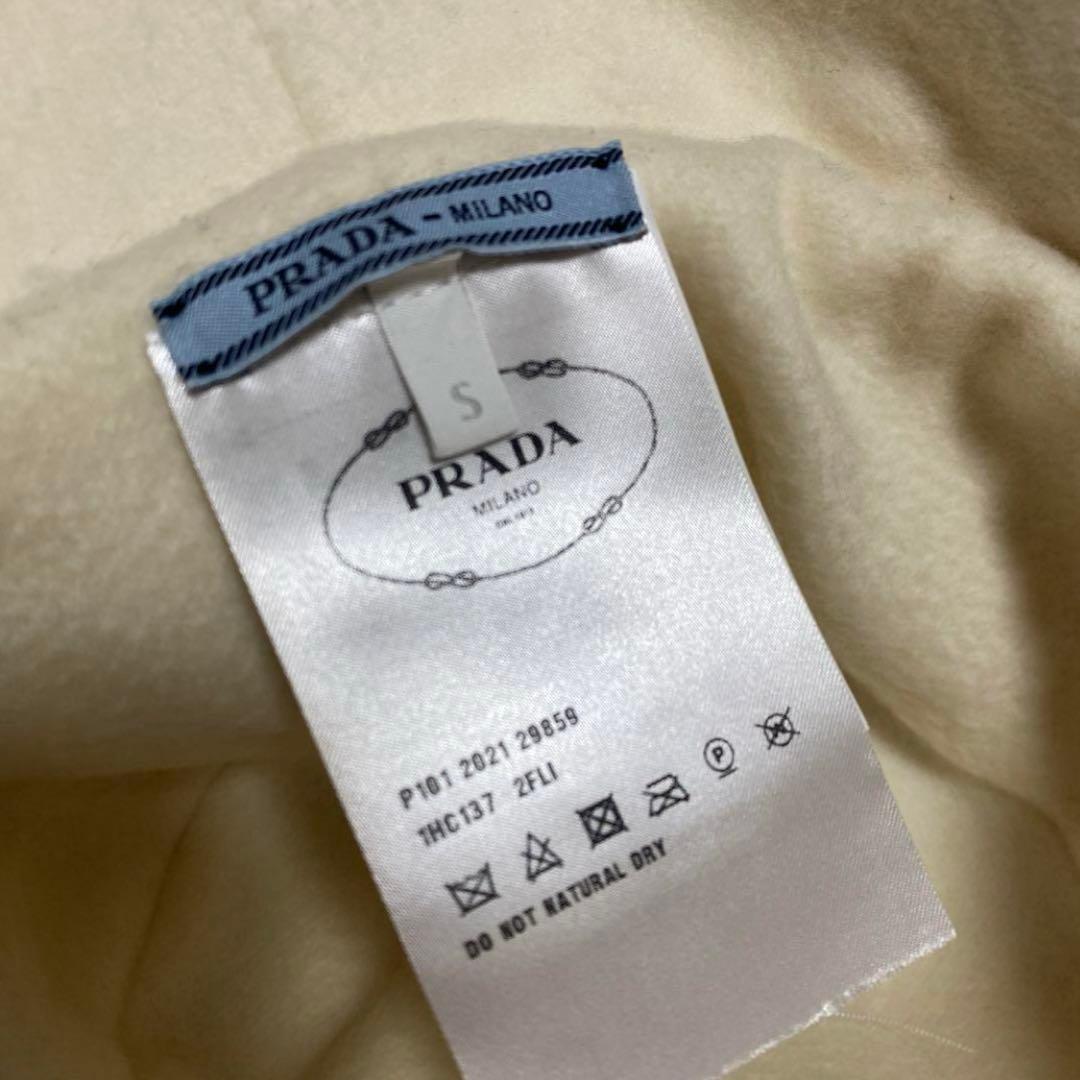 希少品　プラダ　エコファー　バケットハット　prada ボア　ナイロン　バケハ