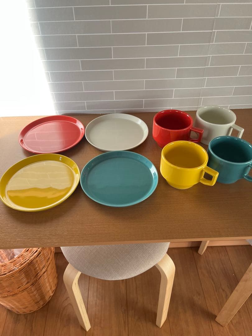 HASAMI 波佐見焼　ハサミ　ブロックマグ　リトル(4個)プレートミニ(4枚)