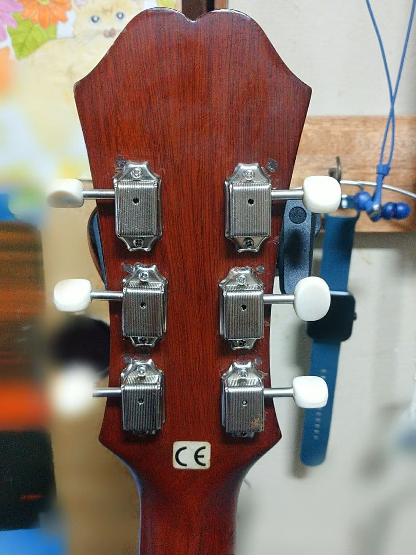 タ*ダ様 Epiphone PR-200NS Fishman マイク&チューナー