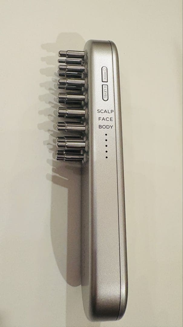 SALONIA 電気バリブラシ 美顔器 スカルプ フェイス ボディ用