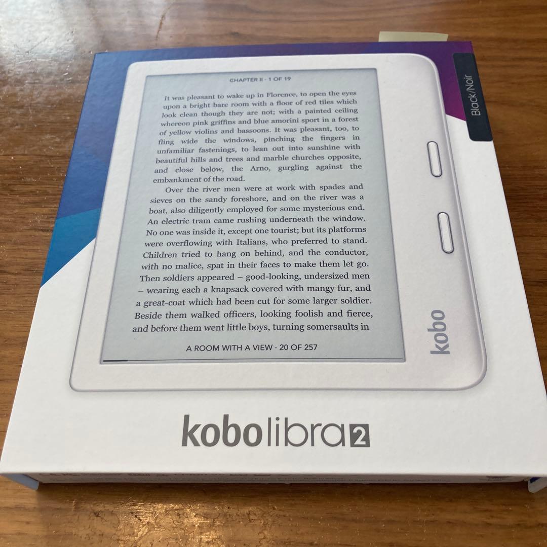 Rakuten Kobo Libra 2 ブラック　スリープカバーセット