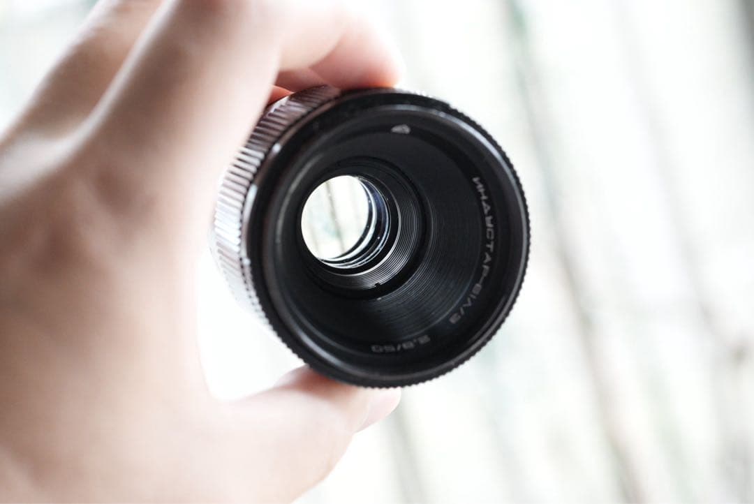 レンズ(単焦点) Industar 61 L/Z 50mm f2.8 1 + Helios44-2