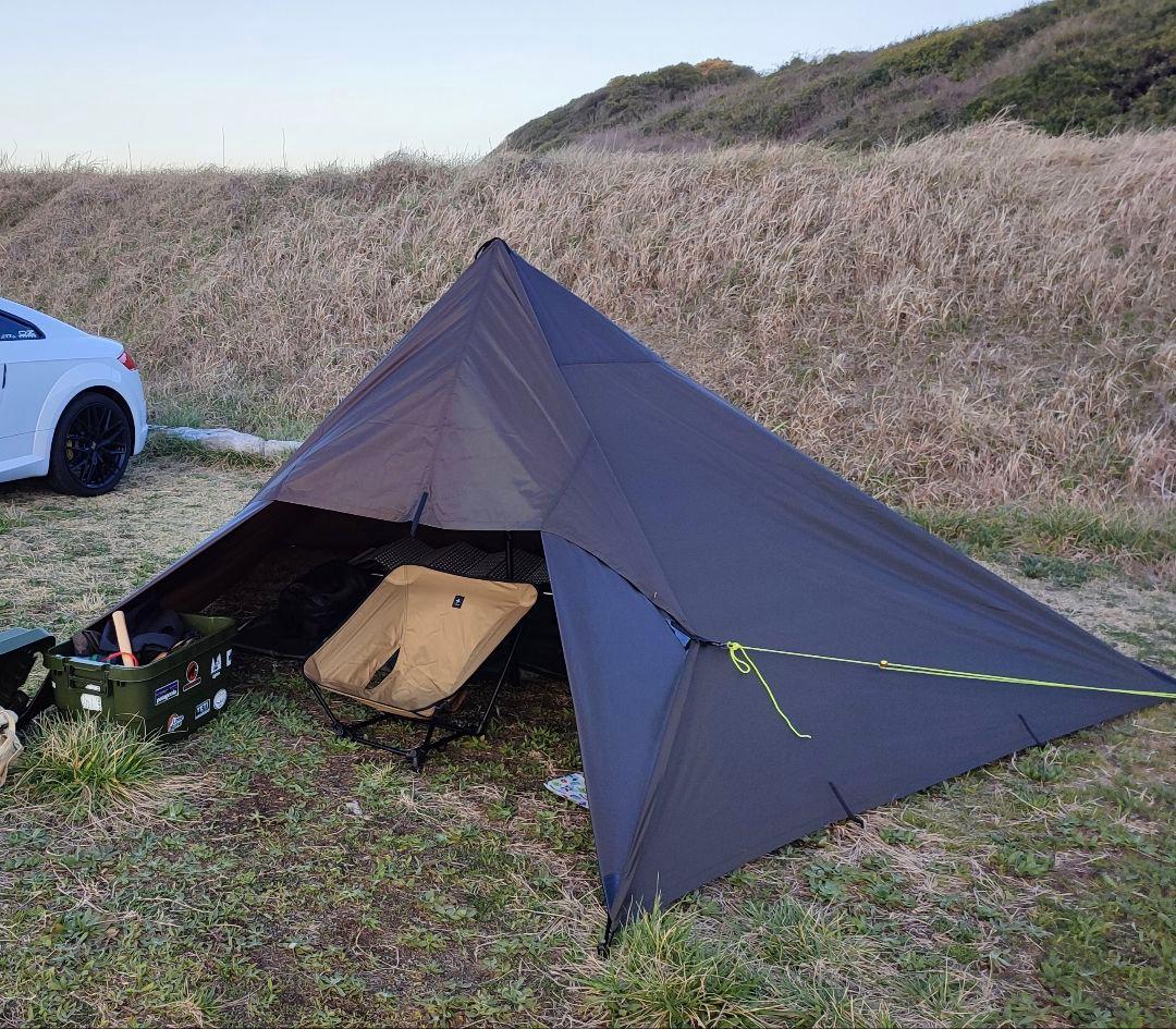 DDタープ 4×4 コヨーテブラウン