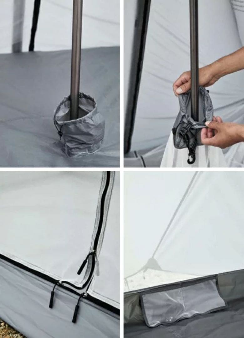 ムラコ アンドワンダー HERON 1POLE TENT SHELTER SET