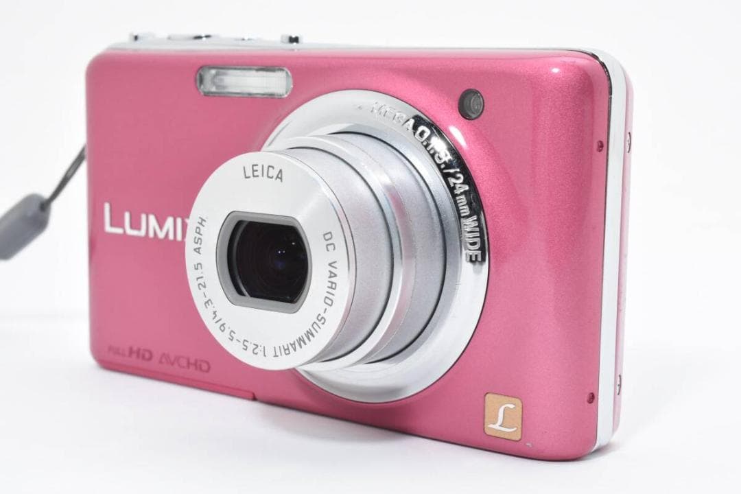 【美品】 Panasonic LUMIX DMC-FX77 ピンク #103