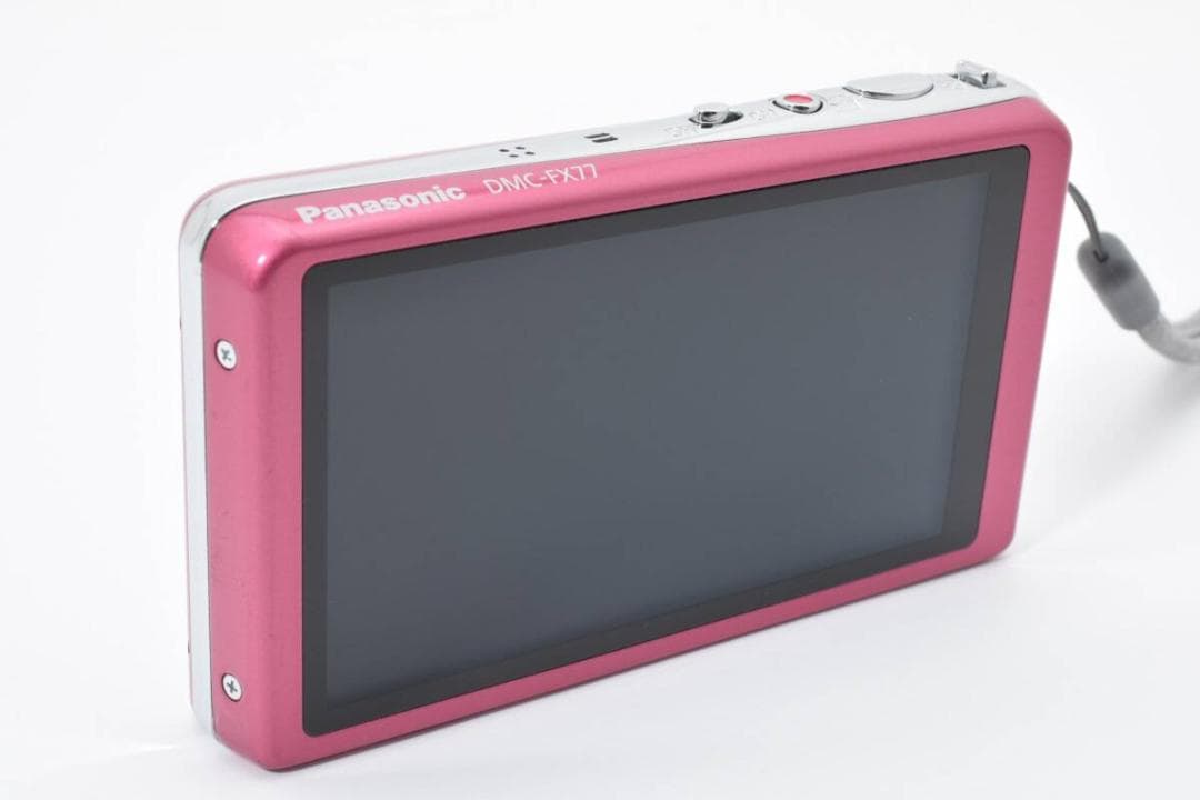 【美品】 Panasonic LUMIX DMC-FX77 ピンク #103