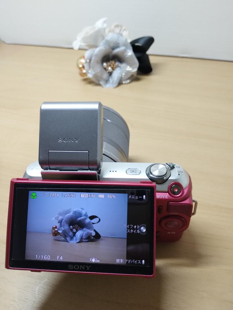 ✨人気✨ SONY α NEX-C3 ズームレンズキット ピンク ミラーレス