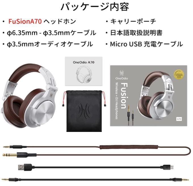 ヘッドホン Bluetooth 5.2 ワイヤレスヘッドホン 72時間再生密閉型