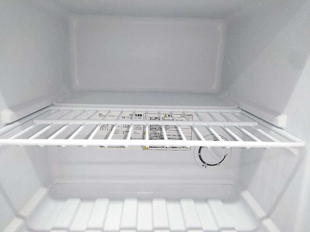トーホータイヨー TH-31RFS1-WH 1ドア冷凍庫 2021年製★