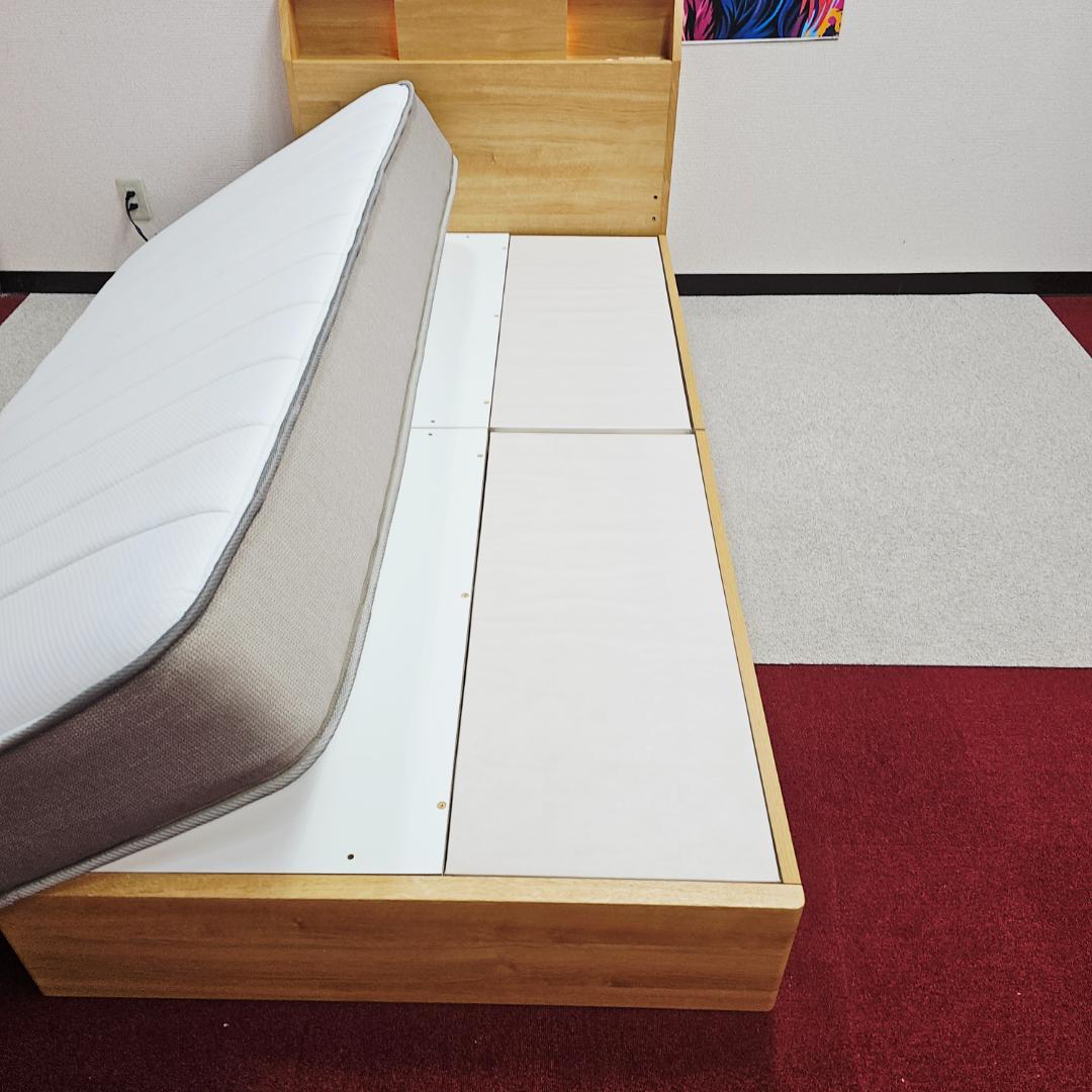 ニトリ すのこベッド 幅98cm×奥行210cm 東京23区内送料無料。