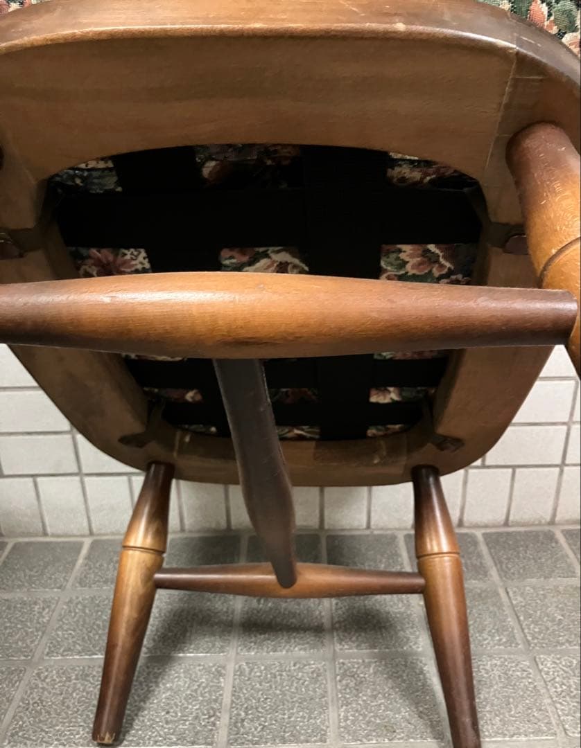 ヴィンテージ 飛騨家具 飛騨産業 乗鞍 オットマン　キツツキ 民芸 飛騨スツール