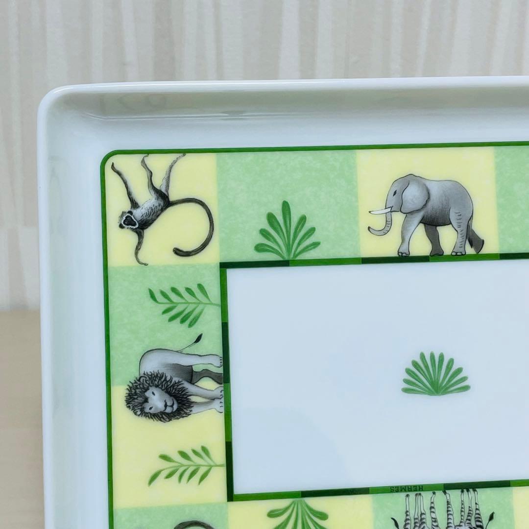 HERMES エルメス アフリカ スクエア プレート アクセサリートレイ