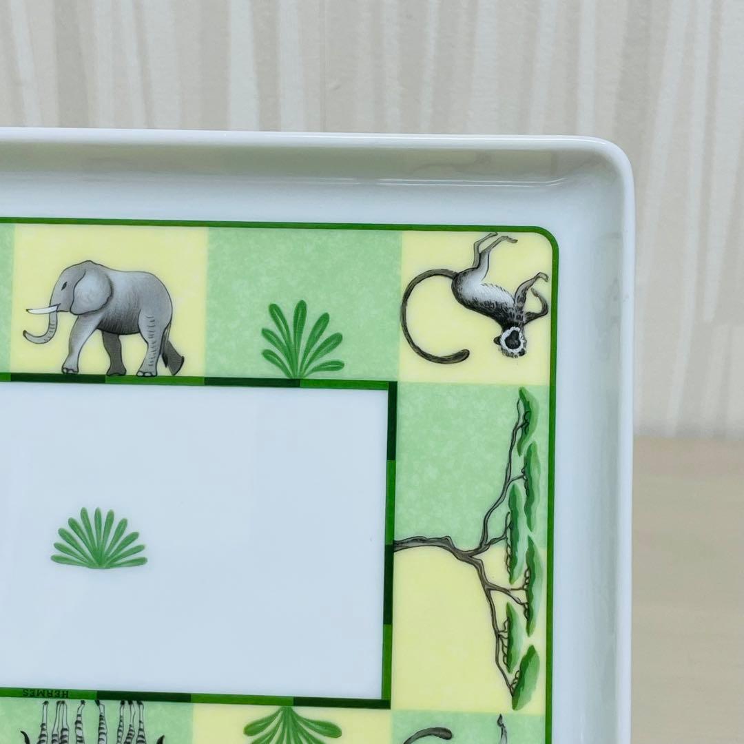 HERMES エルメス アフリカ スクエア プレート アクセサリートレイ