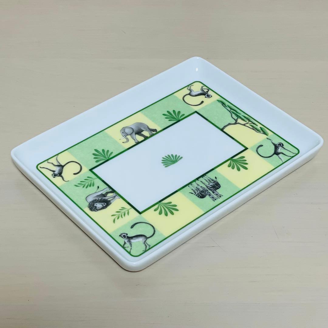 HERMES エルメス アフリカ スクエア プレート アクセサリートレイ