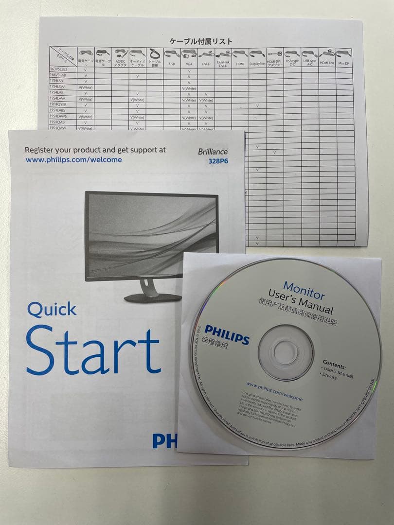 【美品】Philips フィリップス32型 4K UHD モニター