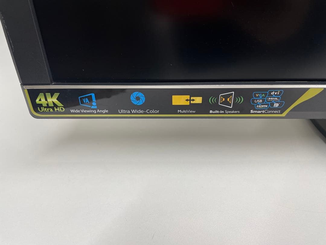 【美品】Philips フィリップス32型 4K UHD モニター