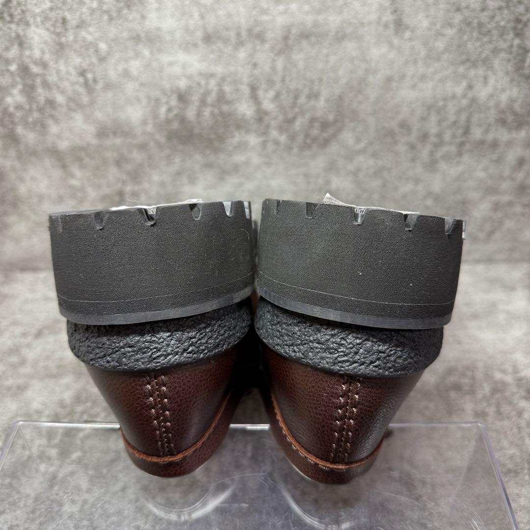 【未使用】CLARKS Walla Yukoner ワラビー　シボ加工　ブラウン