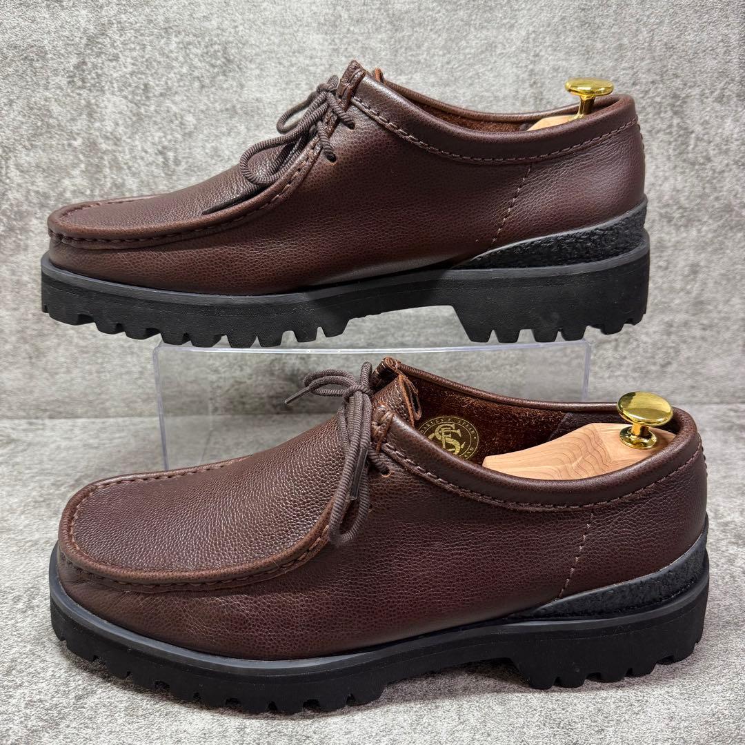 【未使用】CLARKS Walla Yukoner ワラビー　シボ加工　ブラウン
