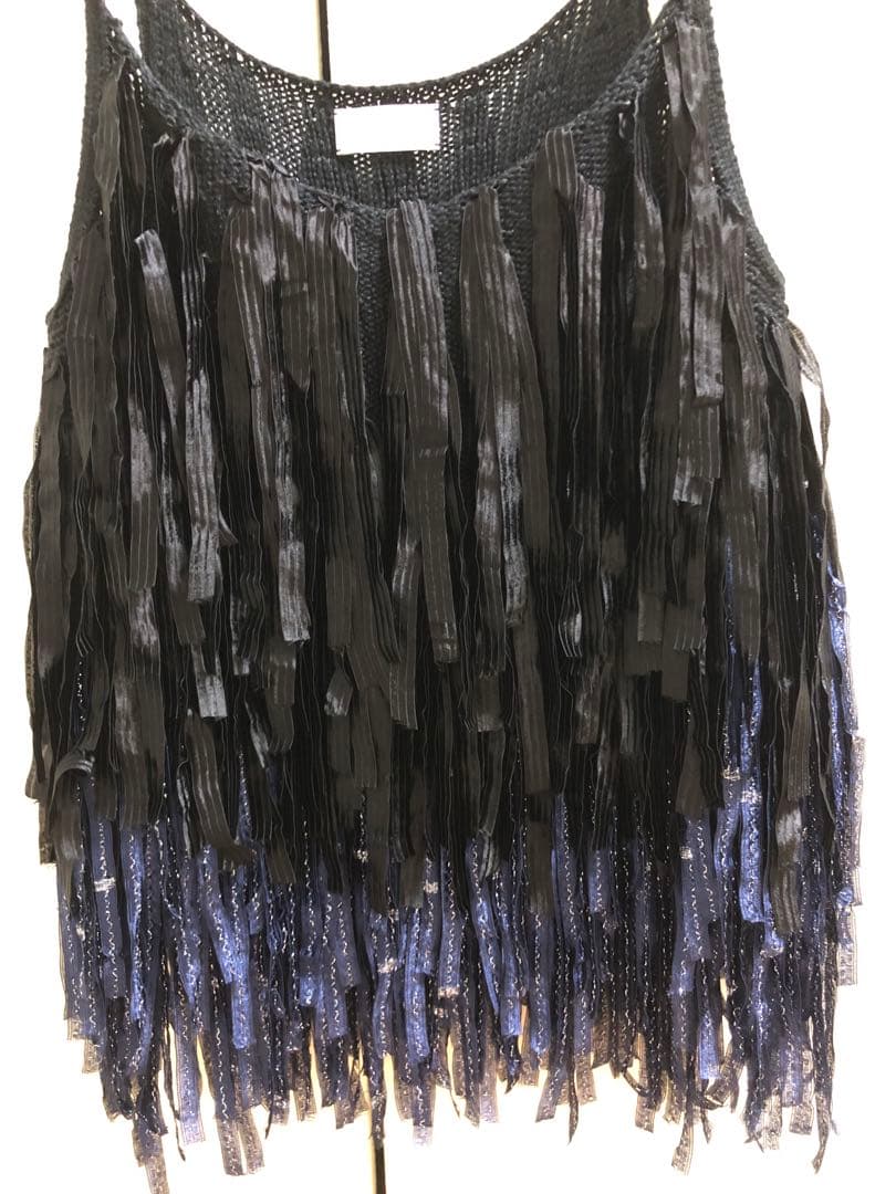 ドリスヴァンノッテン　フリンジキャミソール