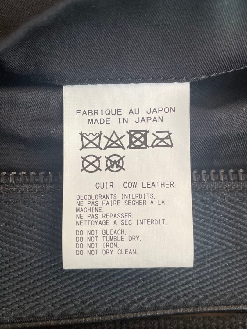 Yohji Yamamoto ノベルティ レザーバッグ