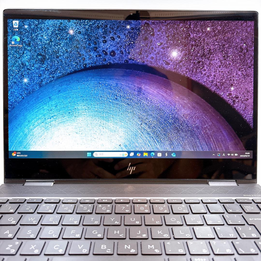 【バッテリー100％】hp Envy x360 2in1 タッチ高級機 _722