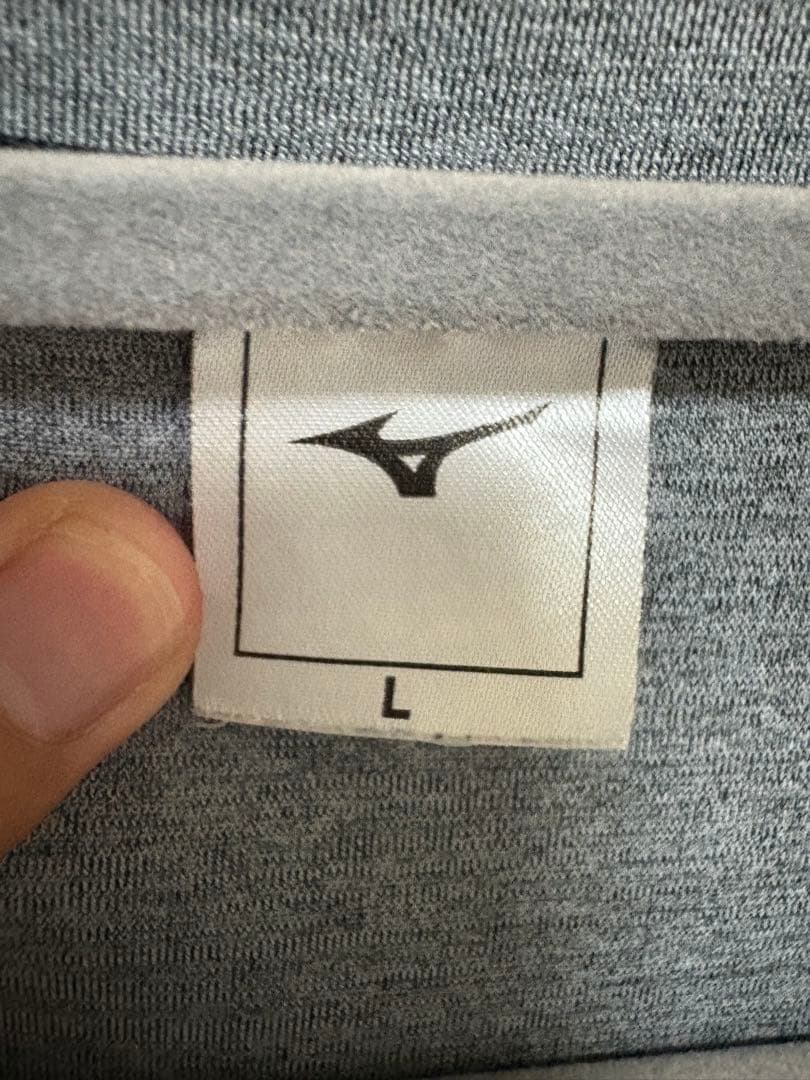 Mizuno グレー スウェット Lサイズ
