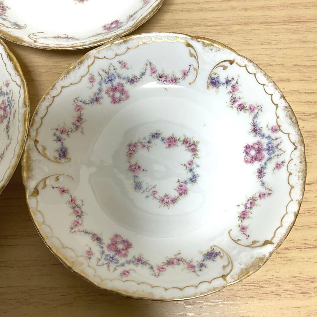 セオドア　アビランド リモージュ 597 ベリーボウル　③ 3枚セット