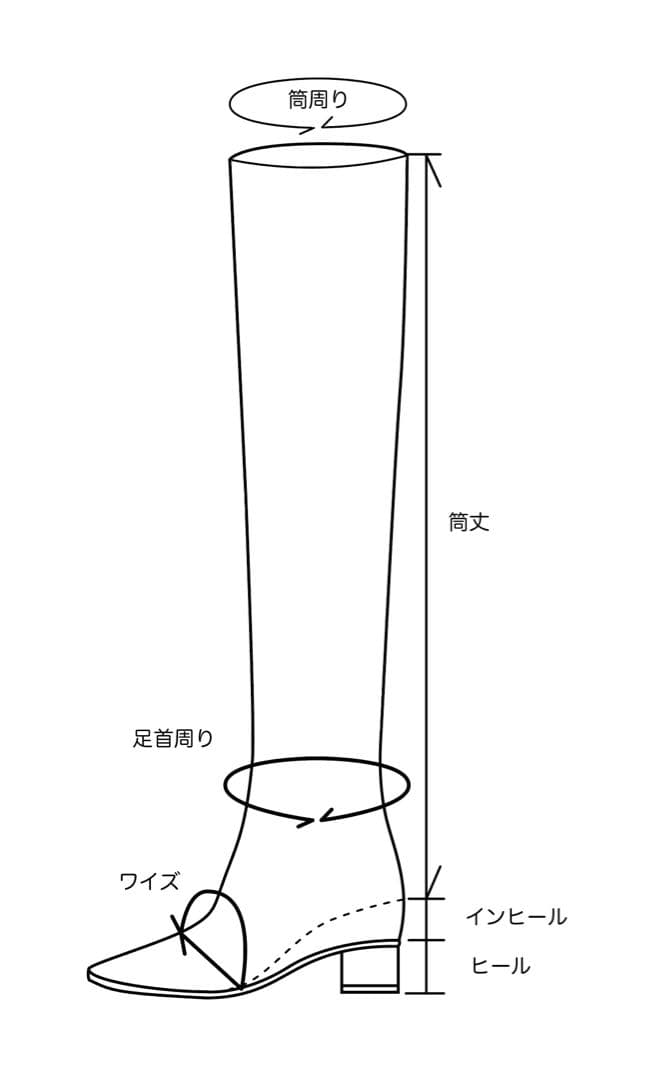 【YELLO（イエロ）】FLAT TIRE LIFTED TALL BOOTS