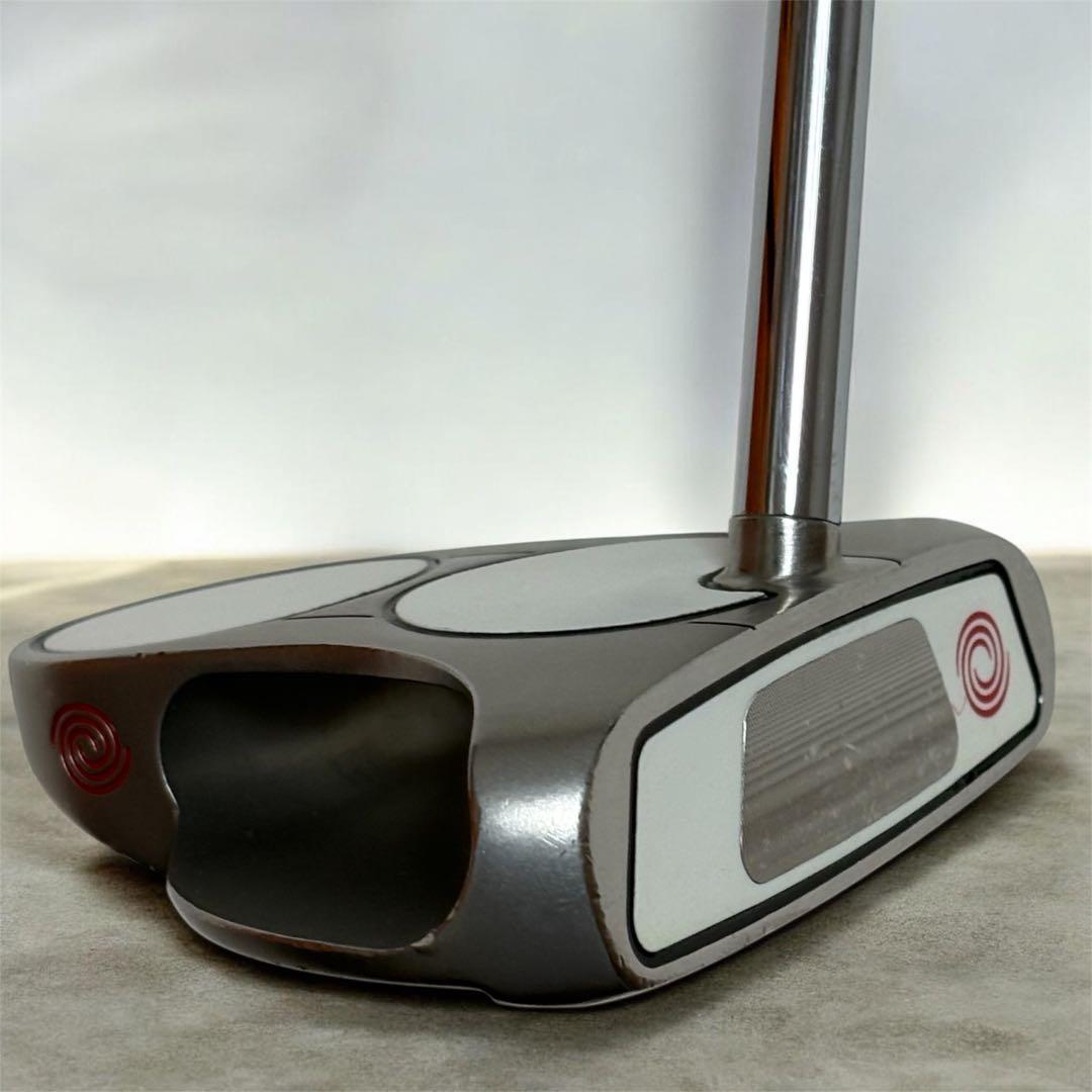 希少　センターシャフトパター　オデッセイ　2ボール HWITE STEEL CS