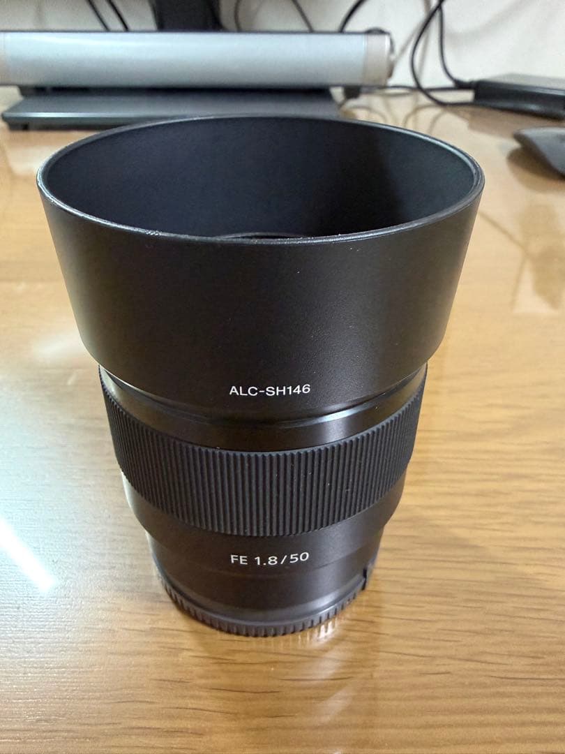 【美品・レンズフィルター付】SONY FE 50mm F1.8 Eマウントレンズ