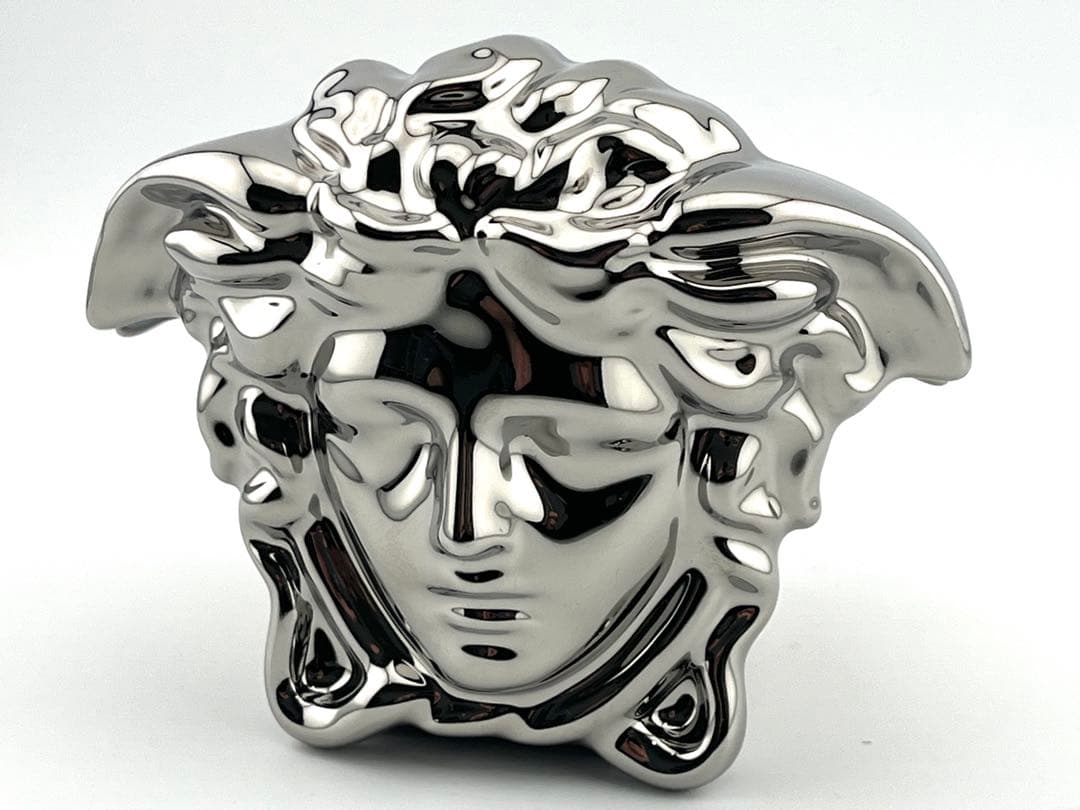 f142 美品　希少　ヴェルサーチ×ローゼンタール　コラボ　メデューサ　オブジェ