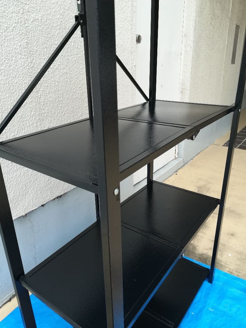 折りたたみ スチールラック 棚 店舗 什器【大阪お引取り】 ￥17,880 軽量