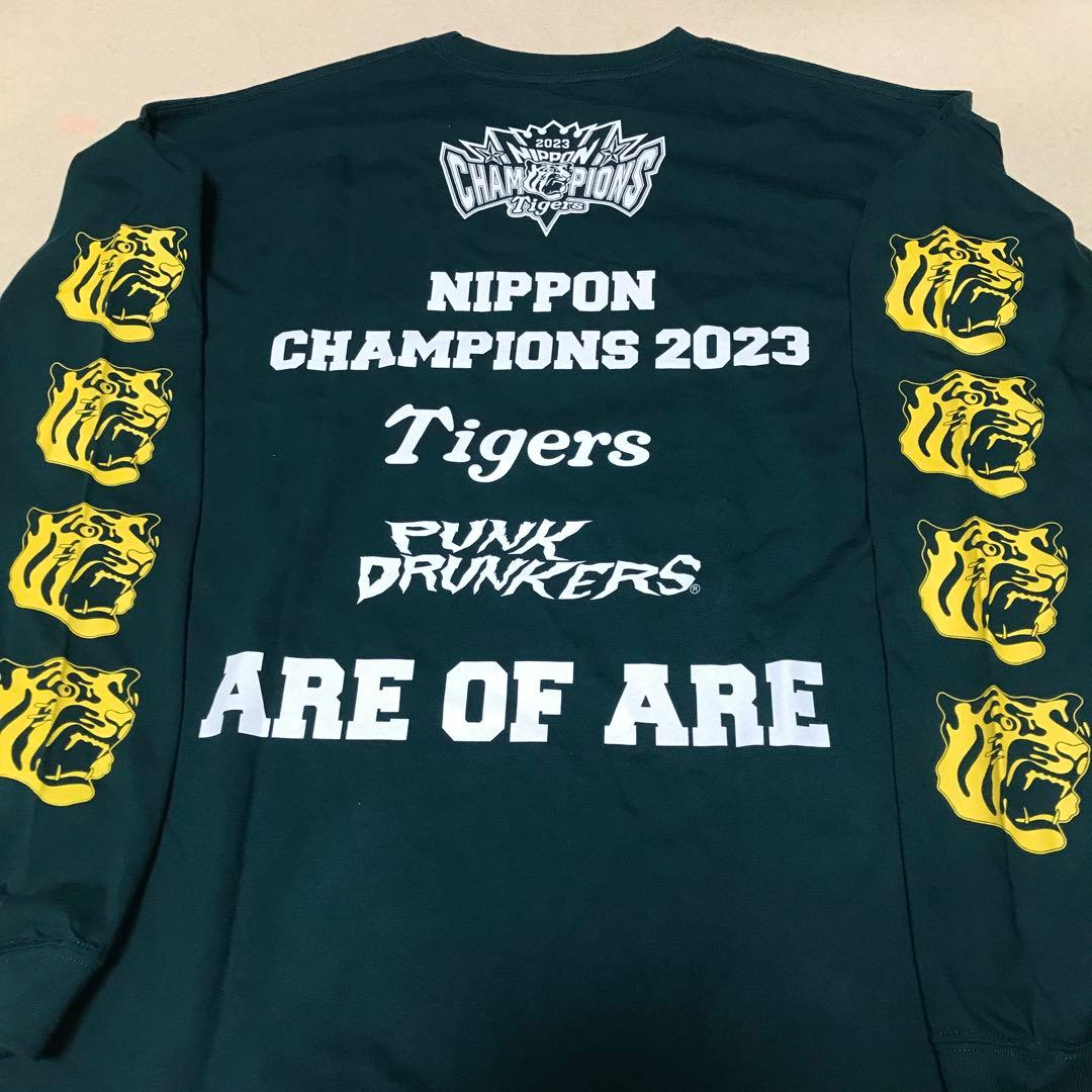 パンクドランカーズ L 阪神タイガース 未使用 Tシャツ 長袖 ロンT 優勝