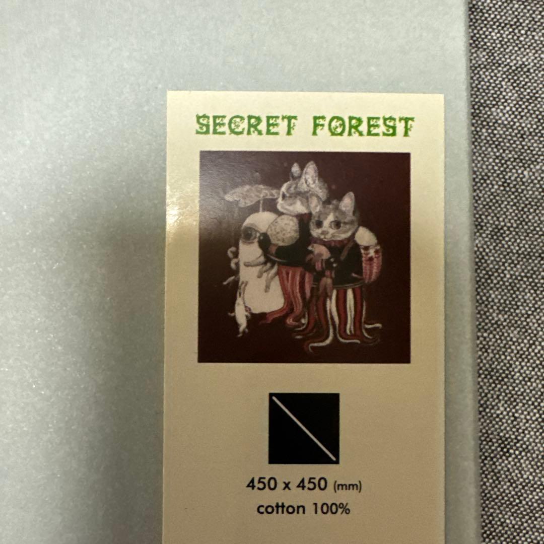 ヒグチユウコ韓国　秘密の森 特別展 クッションカバー　ギュスターヴひとつめちゃん