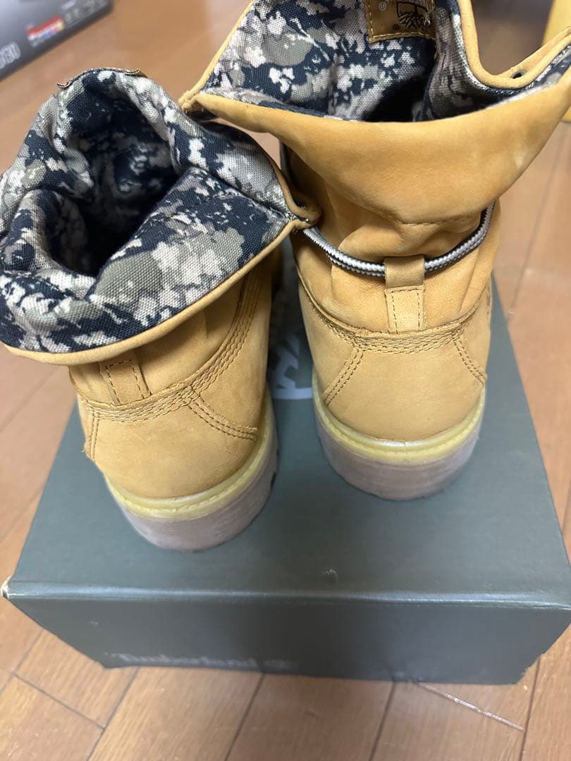 ティンバーランド　ロールトップブーツ