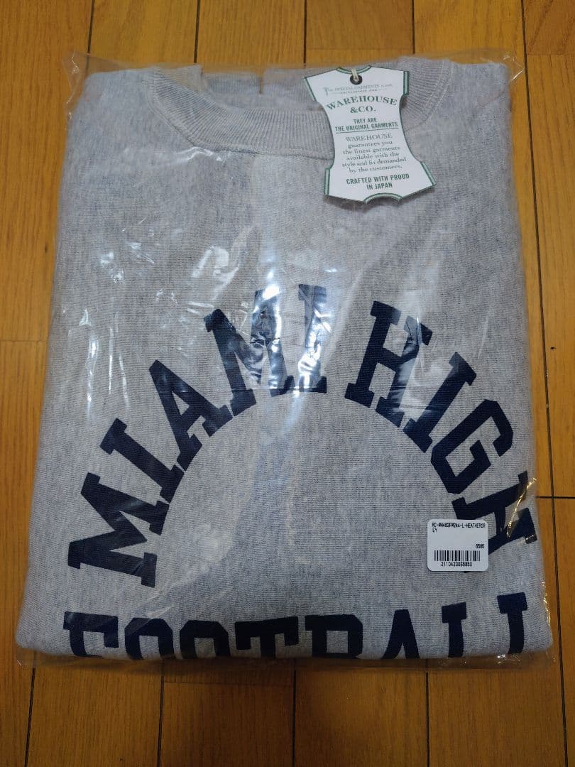 WAREHOUSE lot483 リバースウィーブ スウェット 新品同様