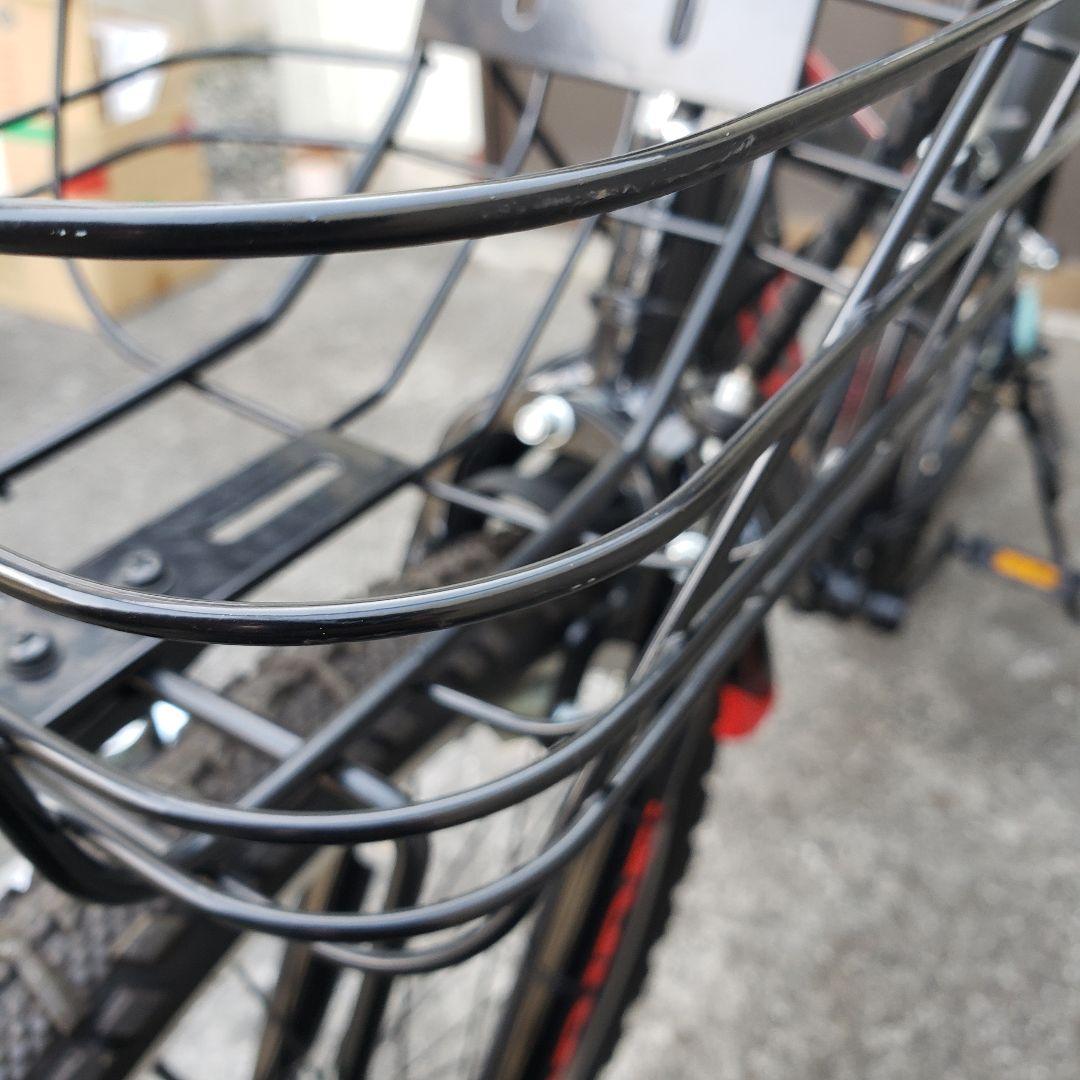 「引き取り限定」あさひ　ドライド24インチ　ブラック/レッド