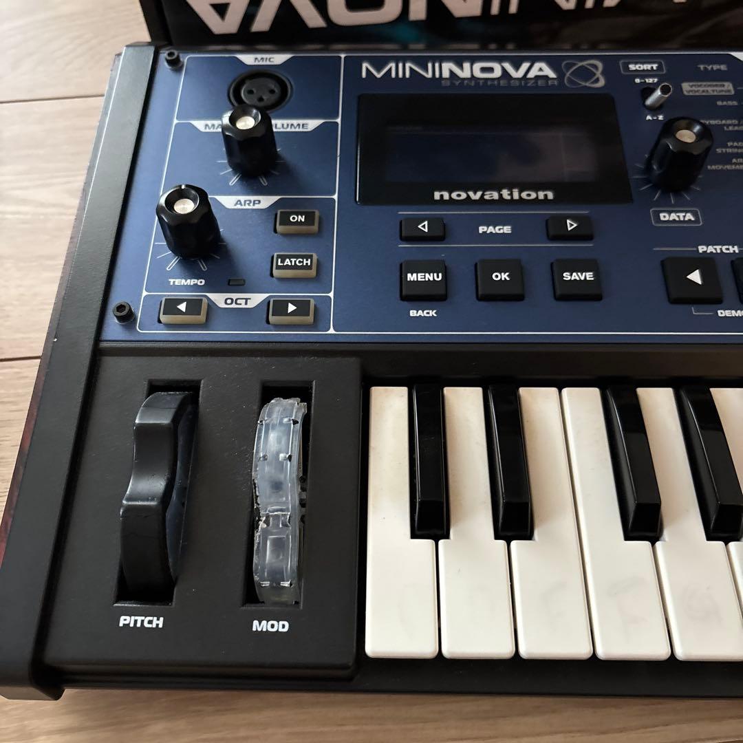 【動作良好】Novation MININOVA シンセサイザー 37鍵