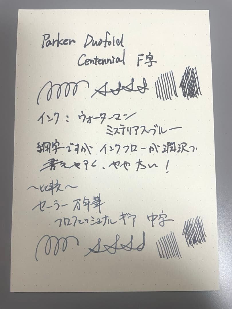 【美品】Parker デュオフォールド クラシック センテニアル　F