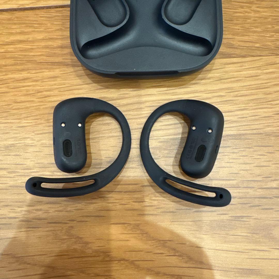 SHOKZ OPENFIT AIR ワイヤレスイヤホン ブラック