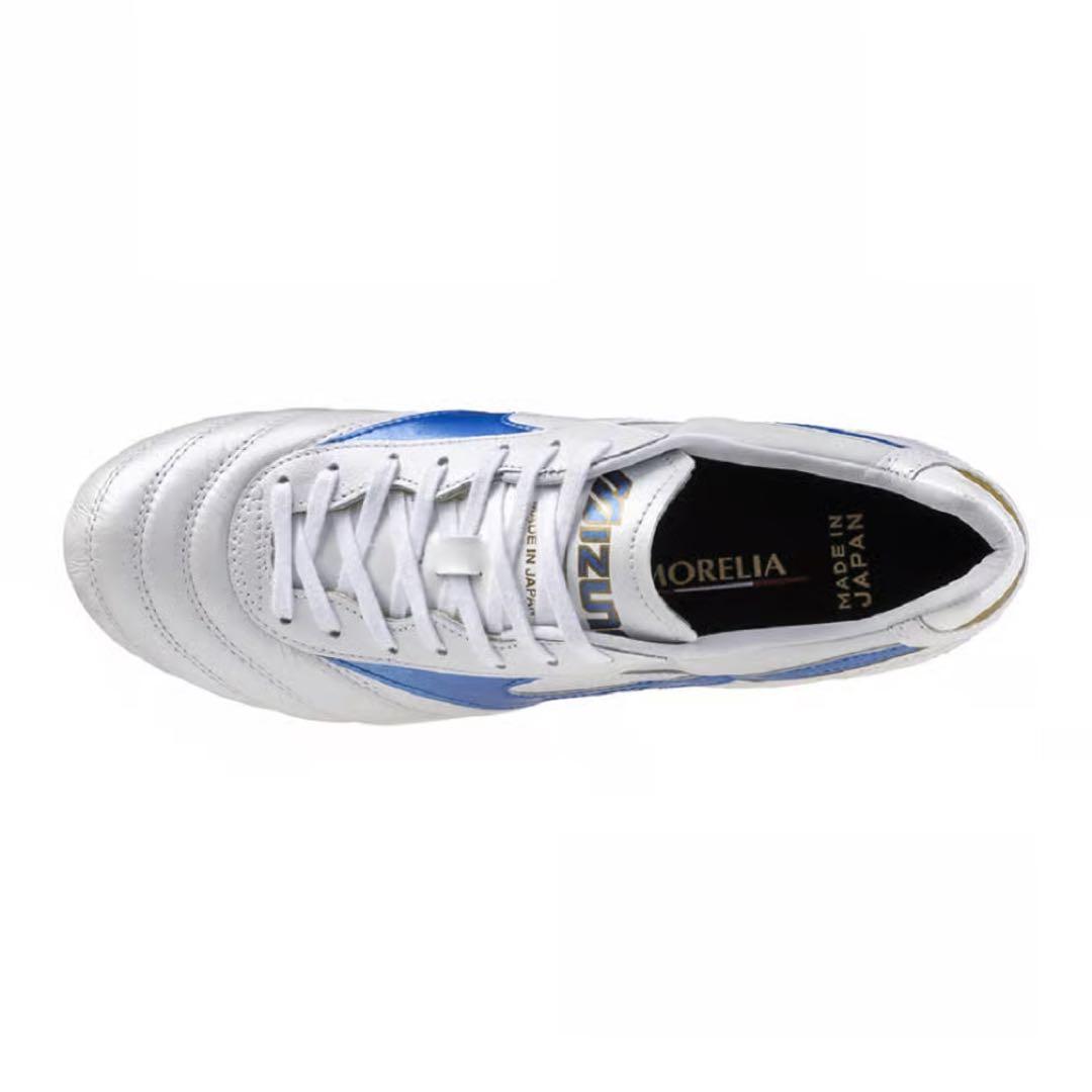 Mizuno Morelia サッカーシューズ ホワイト/ブルー